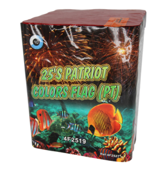 4F2527.png 4F2527 - Bateria 25 PATRIOT COLORS FLAG (PT) - Image 1