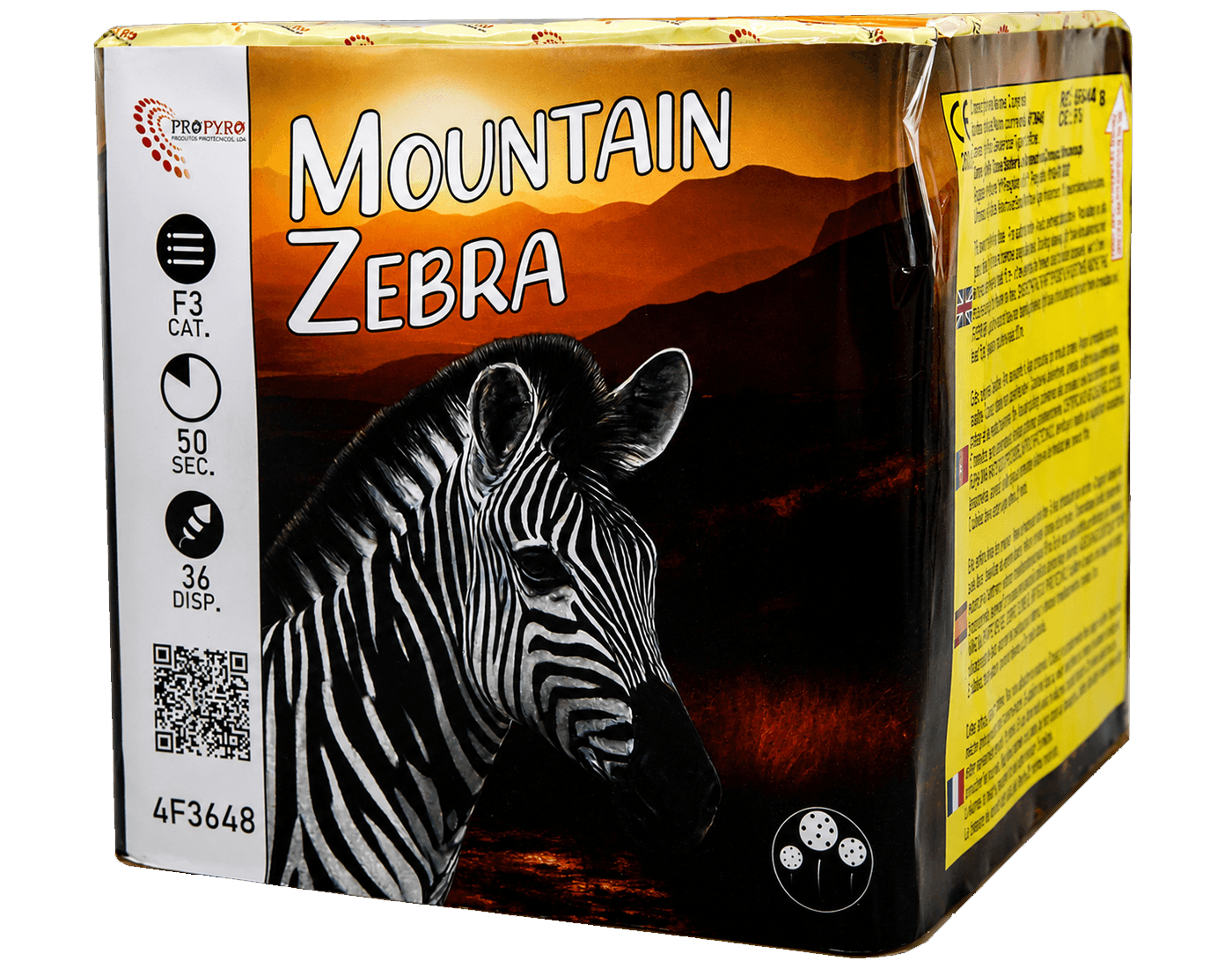 4F3648 4F3648 - Bateria 36's MOUNTAIN ZEBRA - Image 1