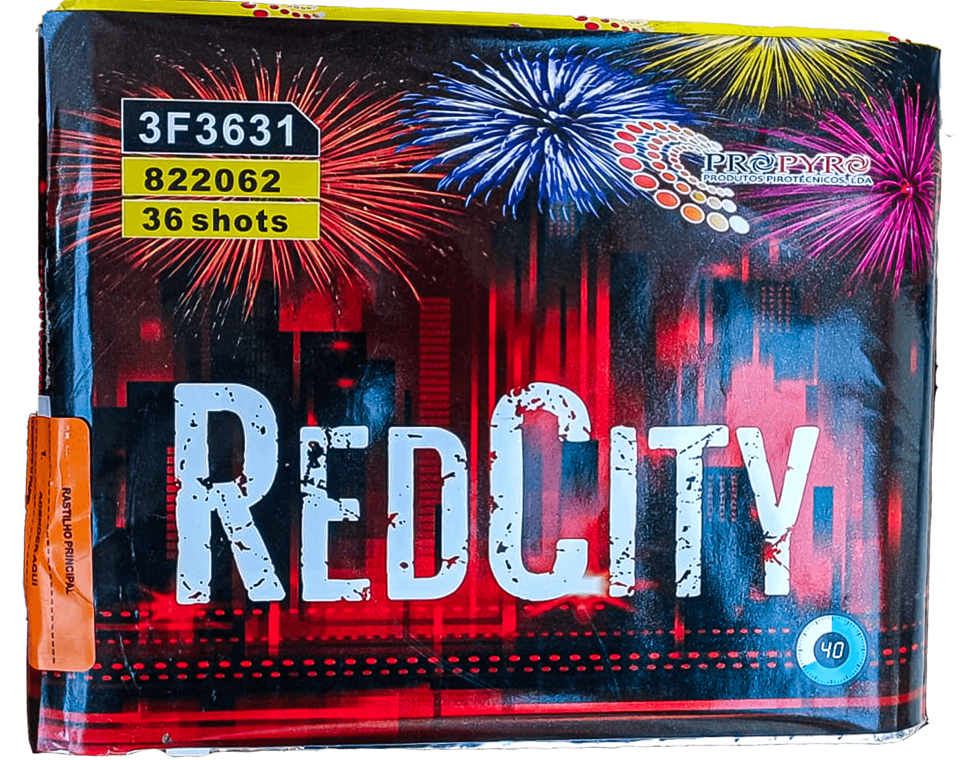3F3631 3F3631 - Bateria 36's RED CITY - Image 1