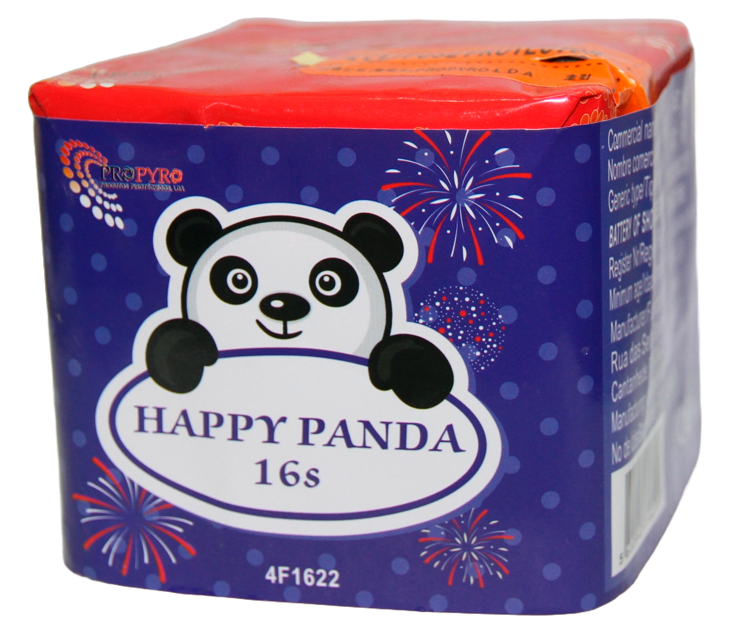 4F1622-1.png 4F1622 - BATERIA 16's HAPPY PANDA - Image 1