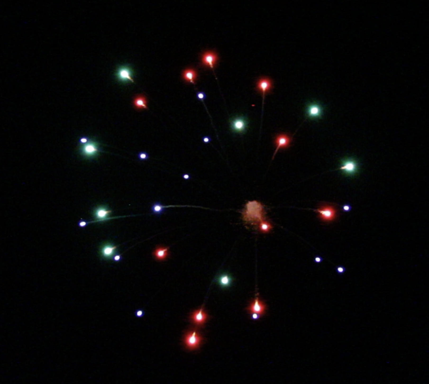 B125-COLOR-MOVING-STAR-2.png Balona 150 mm - Color Moving Star - Image 1