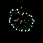 Balona 150 mm - Green Ring To Chrys Crackling Crossete