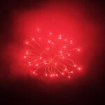 Balona 125 mm - Chrys To Red Moving Stars